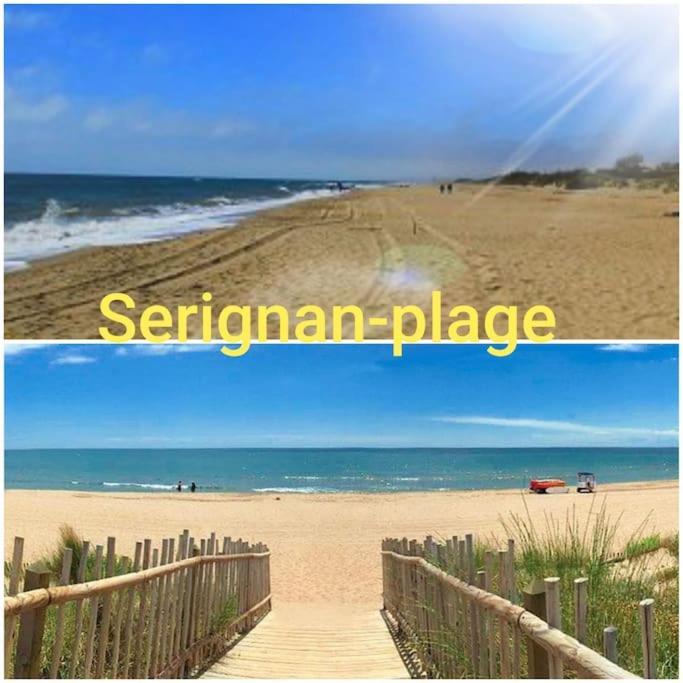 贝济耶Un Bol D'Air Frais Et De Soleil Entre Campagne Et Plage别墅 外观 照片